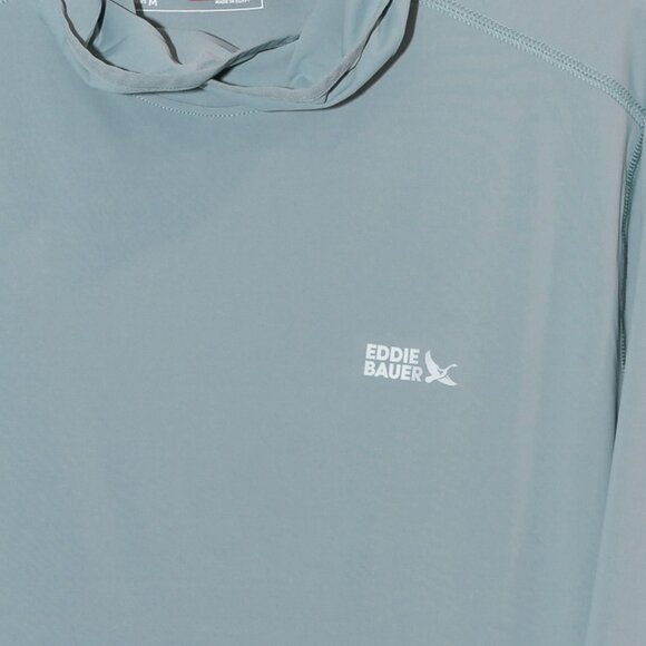 Eddie Bauer Men’s‎ Performance Hoodie Color: Blue - Picture 4 of 4